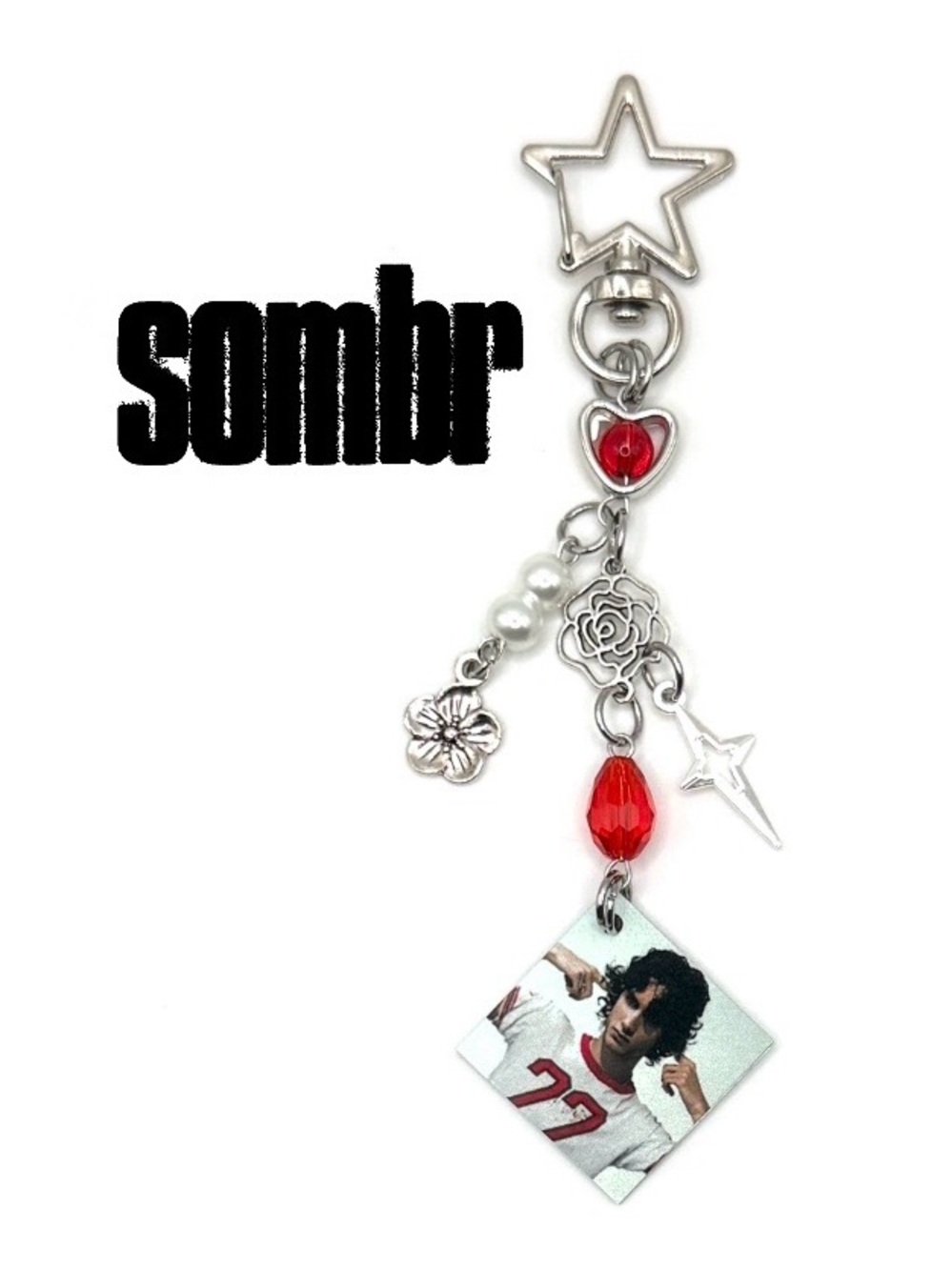 Sombr I Barely Know Her Keychain | Purse Charm | Concert Accessories